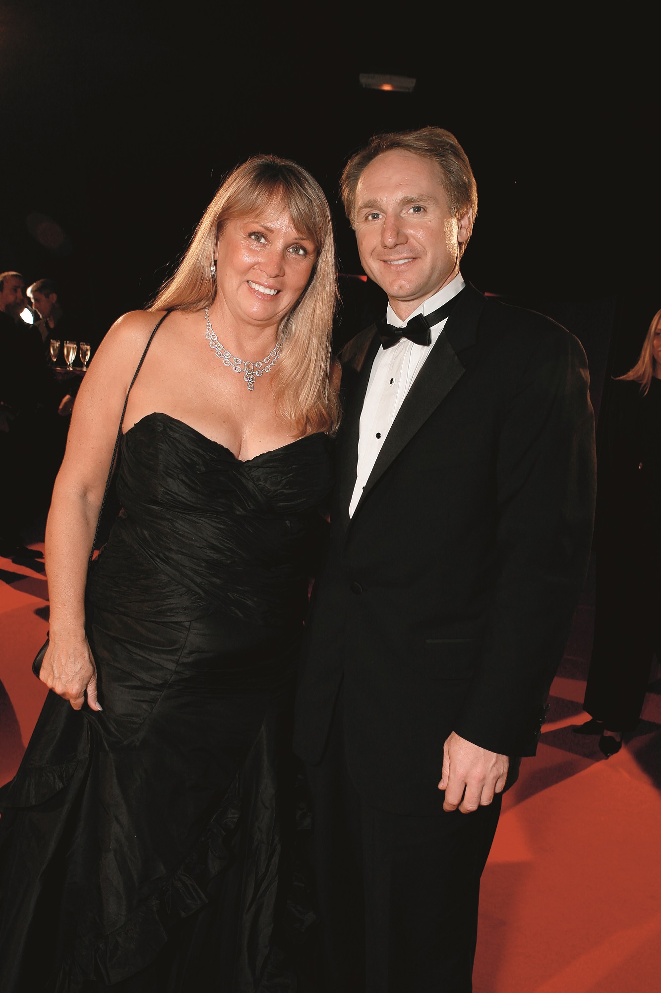 Author Dan Brown and wife Blythe Brown (Photo by E. Charbonneau/WireImage for Sony Pictures-Los Angeles)